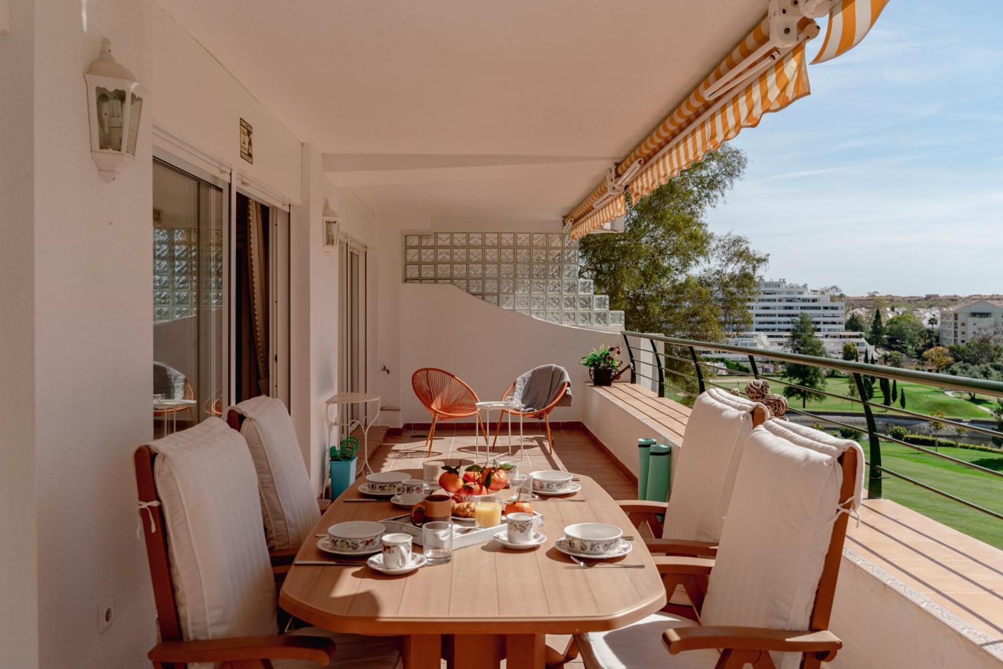Apartamento Con Espectaculares Vistas Al Golf En Marbella - Xallas 2 3 Lejlighed Eksteriør billede